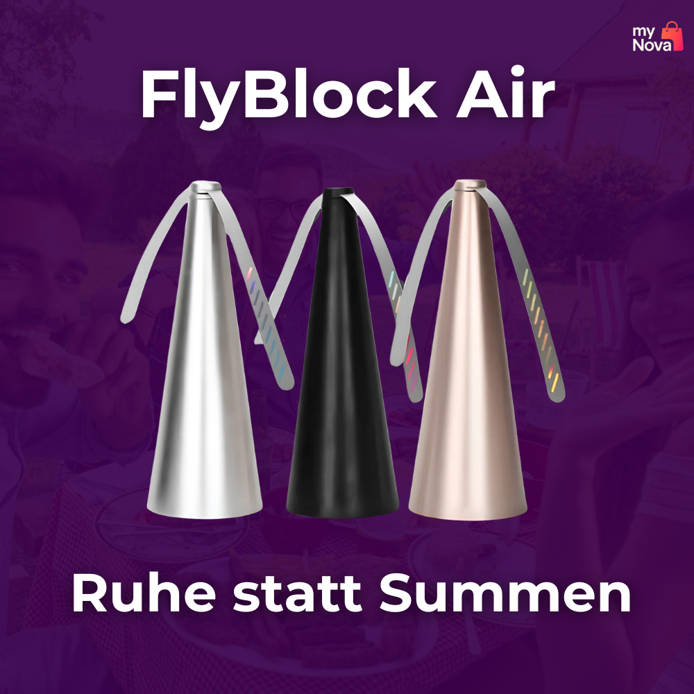 FlyBlock Air – Innovative Fliegenabwehr für Innen- und Außenbereiche