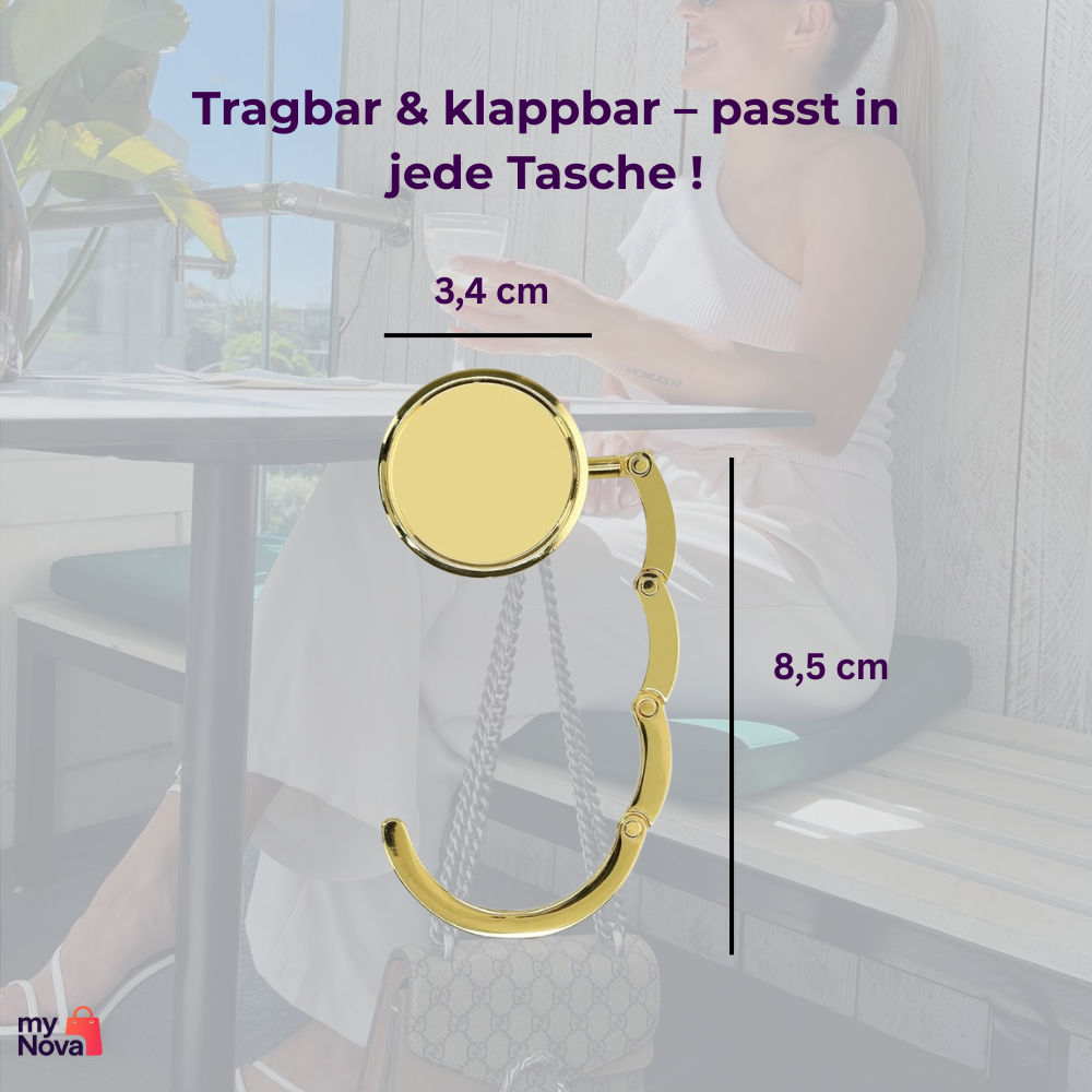 HangHer® – Für saubere Taschen und stilvolle Auftritte