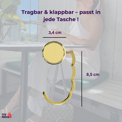 HangHer® – Für saubere Taschen und stilvolle Auftritte